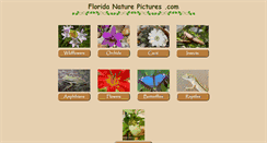 Desktop Screenshot of floridanaturepictures.com